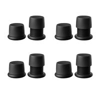 Louttary 8X Elevadores de Cama Ajustables Elevadores de Muebles de Alta Resistencia Sofá Mesa Sofá Elevador de Suelo - Negro