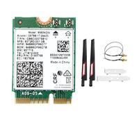 Louttary 9560NGW WiFi Card Adapter+Antenna 1730Mbps Wireless AC 9560 2.4G+5G BT 5.0 802.11Ac M.2 CNVI 9560NGW WiFi Card Adapter Wireless Adapter B