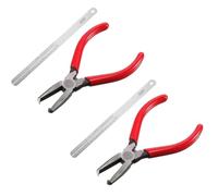 Louttary Alicates para unión, sacacorchos de guitarra, alicates planos, herramientas de guitarra