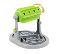 Louttary Alimentador de Rollo Lento para una Alimentación Saludable, Antideslizante, Antiestrés, Cuenco de , Juguete que Huye de la Comida para una Comida Divertida