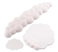 Louttary Almohadilla de MuñEca para Teclado en la Nube Reposamanos de Espuma ViscoeláStica Almohadilla de MuñEca para Teclado de Mouse en la Nube Adecuada para Juegos de Oficina