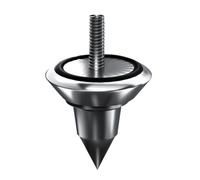 Louttary Amplificador de Altavoz de Audio HiFi Que Absorbe los Golpes, Base de Pies CóNicos, Almohadilla de Soporte con Picos de Aislamiento de UñAs, 1 Uds. Clavo de Pie M6