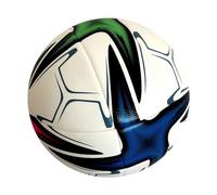 Louttary Balón de fútbol, tamaño 5, sin costuras, resistente al desgaste, antideslizante, para adolescentes, interior y exterior, 1 unidad