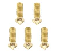 Louttary Boquilla de Latón de 0,4 mm para Impresora 3D QIDI X-Smart 3/X-Plus 3/X-MAX 3 (5 Unidades)