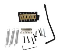 Louttary - Caballete de guitarra (6 cuerdas, Caballete de guitarra eléctrica, Tremolo Bridge, accesorios de guitarra estándar, color negro