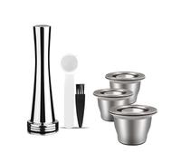 Louttary Cápsula de café reutilizable filtro de cápsulas de café compatible con máquina OriginalLine, acero inoxidable