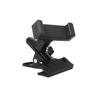 Louttary Clip Superior para Guitarra, Soporte para TeléFono Inteligente con RotacióN de 360 Grados, Soporte con Clip para Guitarra EléCtrica o AcúStica
