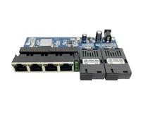 Louttary Convertidor de medios de fibra óptica, convertidor SC, convertidor de fibra óptica, transceptor óptico, fibra óptica, fácil de usar