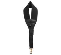 Louttary Correa de saxofón, correa ajustable para el cuello de un solo hombro, correa para el hombro para ahorrar trabajo, negro, fácil instalación, fácil de usar