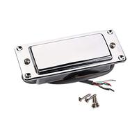Louttary Cromo Plata Mini LP Guitarra Humbucker Pickup Sellado Recoger Piezas de Reparación de Música