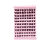 Louttary D05 DIY Grupo de Pestañas Volumen Paquetes de Pestañas Segmentadas Naturales Extensión de Pestañas Paquete de Pestañas Individuales