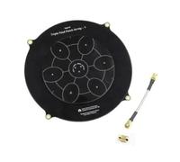 Louttary de AlimentacióN Triple de 150 mm 5,8 GHz 14DBi Pagoda Array Antena FPV Transmisor de Imagen Antena de Panel Plano para FPV Drone Negro