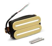 Louttary de MáStil de Alto Rendimiento Pastillas Humbucker Duales Hot Rail Amarillas