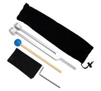 Louttary Diapason con bolsa de silicona para martillo curativo, instrumento musical, terapia de sonido 68,2 Hz