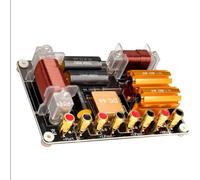 Louttary Divisor de Frecuencia de Filtro de Alta Potencia de 1500 W Dos Bajos y Alto, Divisor de Frecuencia 1800 HZ. Impedancia 4-8 Ohmios para KTV