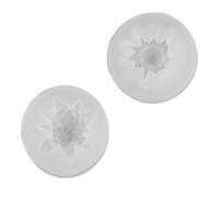 Louttary DIY flores hechas a mano margaritas silicona molde molde hogar vela taza decoración