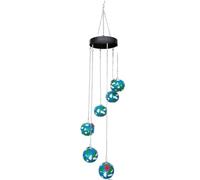 Louttary Encantadoras Campanillas de Viento, Comederos para Pájaros para Colgar Al Aire Libre, una Prueba de y Abejas, Nunca Gotean, Decoración para el Jardín, A