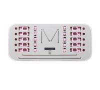 Louttary Estabilizador V2 PCB Estabilizador Atornillado para PCB de 1,2 mm para Kit de Teclado MecáNico Personalizado 2U 6.25U 7U 2X 6.25X 7X(C)