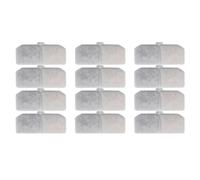 Louttary Filtro de Fuente de Agua, Repuesto de Fuente para Mascotas, Filtro de Carbón Activado, Elemento Filtrante Automático para Fuente de Agua, Paquete de 12