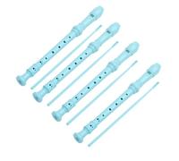 Louttary Flauta dulce ABS azul cielo 8 agujeros Diskant 8 hoyos niños principiante instrumento de flauta para principiantes
