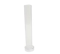 Louttary Forma de vela triangular con barra larga, molde de plástico para hacer uno mismo, velas de aromaterapia caseras, kit de construcción, forma de PC, duradero, A