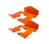 Louttary Ganchos de pared para garaje, 2 unidades, ganchos de garaje, ganchos multiusos, doble soporte de pared resistente, ganchos de almacenamiento para garaje, organización de colgadores de