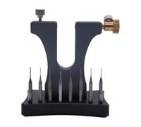 Louttary Herramienta de extracción de tornillos para relojes, 8 pines, herramienta de extracción de tornillos para relojero, reparación de relojes