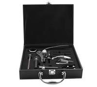 Louttary Hornillo de vino de conejo, abrebotellas manuales, sacacorchos, destornillador, palanca, set de regalo