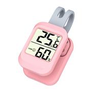 Louttary Humidificador de guitarra con termómetro, higrómetro para humidificador de guitarra, antisecado de paneles, reemplazo de guitarra, color rosa