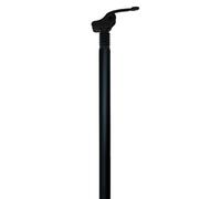 Louttary Juego de Asiento con Resorte para Tubo de Sillín de Bicicleta Eléctrica, Manillar Plegable 31.8X550 (Negro)