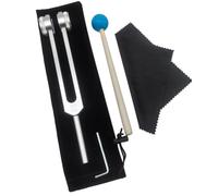 Louttary - Juego de Diapasones, Diapasones para la Curación de Chakras, Terapia de Sonido, Mantener el Cuerpo, El y el En Armonía, Diapasones de Chakra de Plata OTTO128HZ
