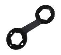 Louttary Llave de embrague para lavadora, desmontaje, tornillo interior, extractor de tuercas, llave de doble extremo, 36/38 mm, color negro, 1 unidad