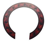 Louttary - Lote de 1 unidades de serías Soundhole - Pegatina con diseño rojo para acústica clásica y piezas de repuesto