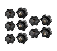 Louttary M6 - Tuercas de goma con forma de de ciruelo (10 unidades)