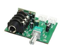 Louttary MicróFono DináMico Condensador Amplificador Preamplificador MicróFono MóDulo de Circuito de AmplificacióN de SeñAl PequeñA Interfaz de 6,5 Mm