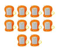 Louttary Mini tablero de dibujo para niños, borrable, tablero de graffiti, llavero, tablero de dibujo, regalo para fiestas de cumpleaños, color naranja