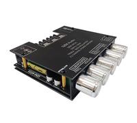 Louttary MóDulo de Placa Amplificadora de Potencia Digital Bluetooth de 2,1 Canales Amplificador de Alta Potencia de 50Wx2+100W de Alto/Graves