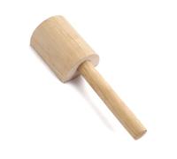 Louttary Molde de cerámica de madera, reutilizable, DIY, liso, adecuado para alfarería de arcilla, costillas, moldes de madera, herramienta para tazas de porcelana