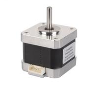 Louttary Motor Paso una Paso Nema 42 para Impresora 3D 17HS4401, Eje de 38 mm, 5 mm, para Impresora 3D, Motor de MáQuina de Grabado DIY