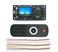 Louttary Pantalla LCD Placa Decodificadora de Mp3 MóDulo Bluetooth Productos de Bricolaje Accesorios de Audio para AutomóVil Placa Amplificadora de Audio