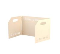 Louttary Parabrisas plegable para estufa de camping, para exteriores, pícnic, cocina, 1 pieza C