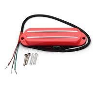 Louttary Pastillas Humbucker de una sola bobina para guitarra eléctrica de tamaño único, color rosa