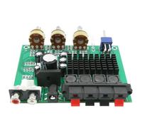 Louttary Placa Amplificadora de Audio Digital TPA3116D2, Preamplificador de Sonido Estéreo de Doble Canal 2X80W TPA3116 de Alta Potencia