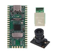 Louttary Placa de Desarrollo RISC-V Milk-V Duo+2MP CAM GC2083+Puerto RJ45 CV1800B Compatible con Linux para Entusiastas de IoT y Jugadores DIY