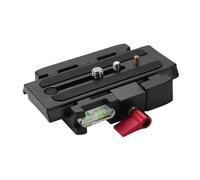 Louttary Placa de LiberacióN RáPida General Manftu 577 500 701 P200 Adaptador de Abrazadera Reemplazo PráCtico Kit de TríPode de CáMara de Aluminio