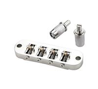 Louttary - Puente de guitarra con cuerda para LP 4 cuerdas de guitarra eléctrica