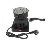 Louttary Quemador de carbón, placa calefactora, estufa eléctrica para cachimba cuadrada, enchufe de la UE