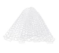 Louttary Red de pesca plegable, malla de goma resistente al desgaste, 55 cm, 1 unidad