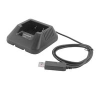 Louttary Reemplazo del Cable de Carga USB del Cargador de BateríA Walkie Talkie para Radio Bidireccional UV-5R UV-5RE -5R