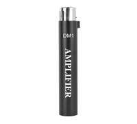 Louttary Reemplazo para Amplificador de MicróFono DináMico con Cable DM1, Preamplificador de MicróFono Gainer de 28Db para MicróFono Livestream SM7B, Negro